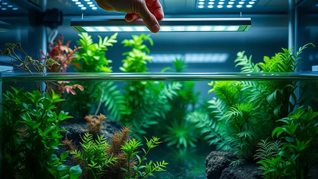 5 Ajustes de LED Essenciais para Controlar o Crescimento de Plantas no Aquário