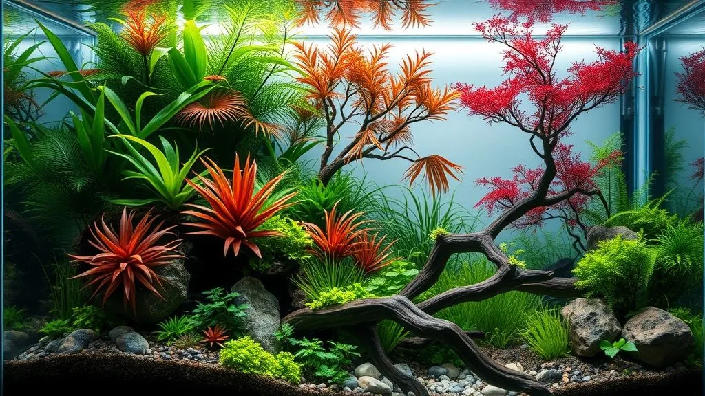 Desvende: 5 Técnicas Essenciais para Profundidade e Naturalidade em Aquários Plantados