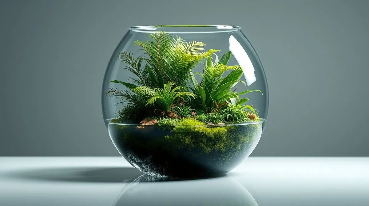 7 Passos Essenciais: Como Equilibrar Seu Terrário Aquaplantado DIY Fechado?
