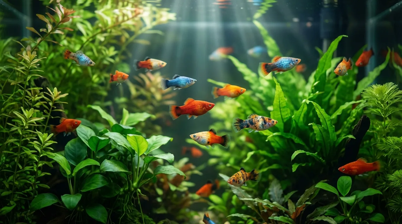 Platies e Plantas: Guia Definitivo para um Aquário Plantado em Harmonia