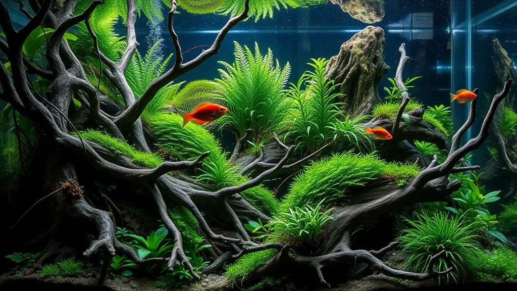 7 Pilares: Aquário Temático Natural e Profissional sem Erros Comuns