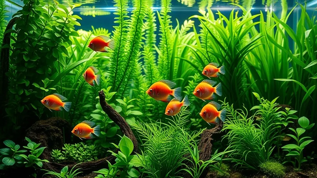 Como Gerenciar Agressividade e Estresse em Peixes Comunitários Plantados?