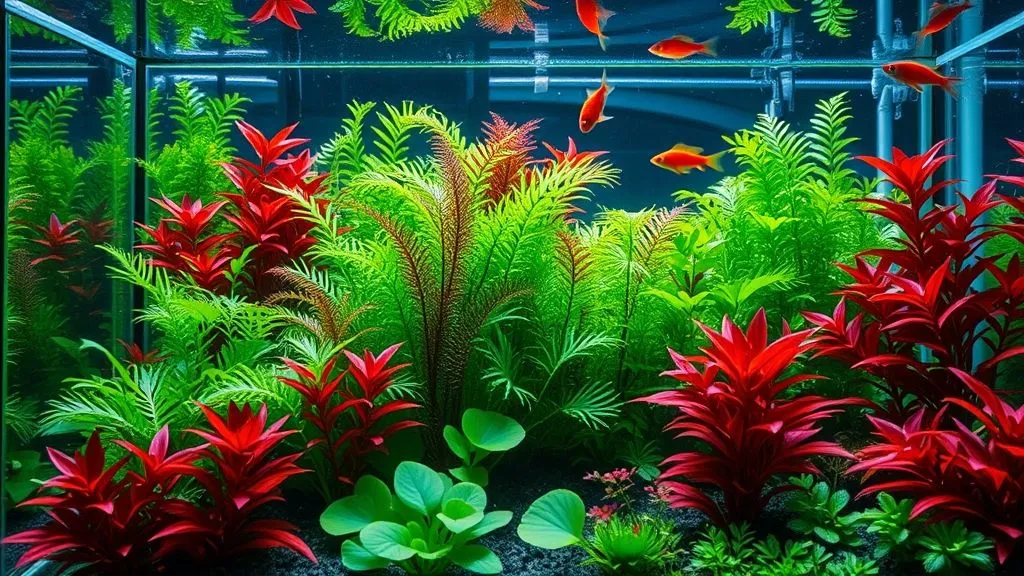 5 Passos Essenciais: LEDs para Cores Naturais Vibrantes em Aquários Plantados
