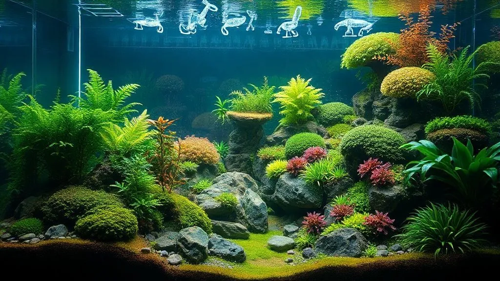7 Passos Essenciais: Planeje seu Aquascape Complexo Sem Desordem Futura