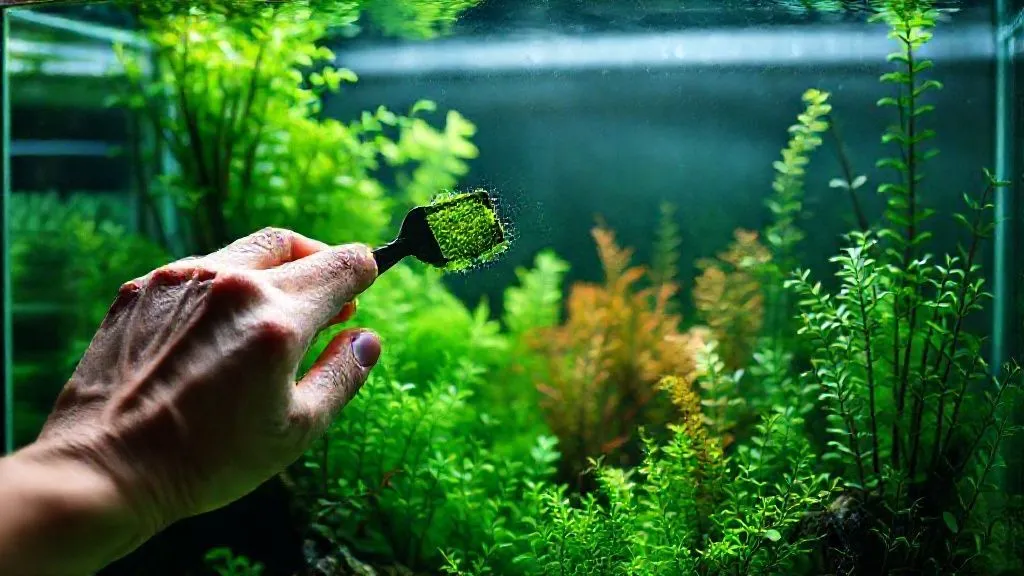 Algas Verdes no Vidro: 7 Estratégias para Remover e Prevenir no Seu Aquário Plantado