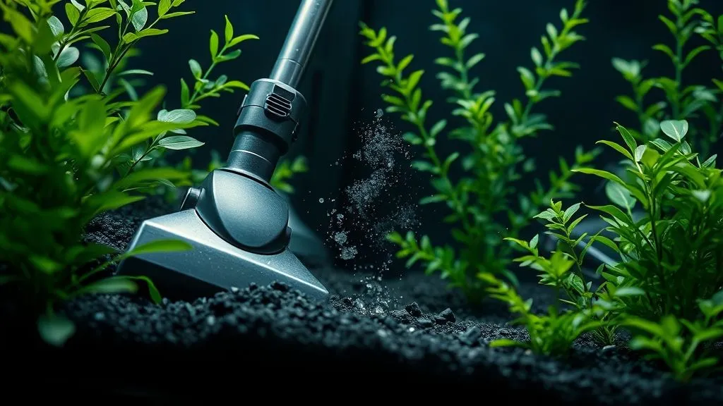 Substrato Limpo: 5 Estratégias para Remover Detritos Sem Perturbar Aquários Plantados