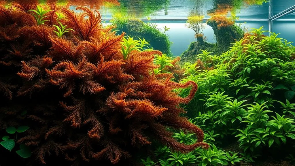 7 Passos de Veterano para Restaurar Aquascape Denso Pós-Algas Marrons Severas