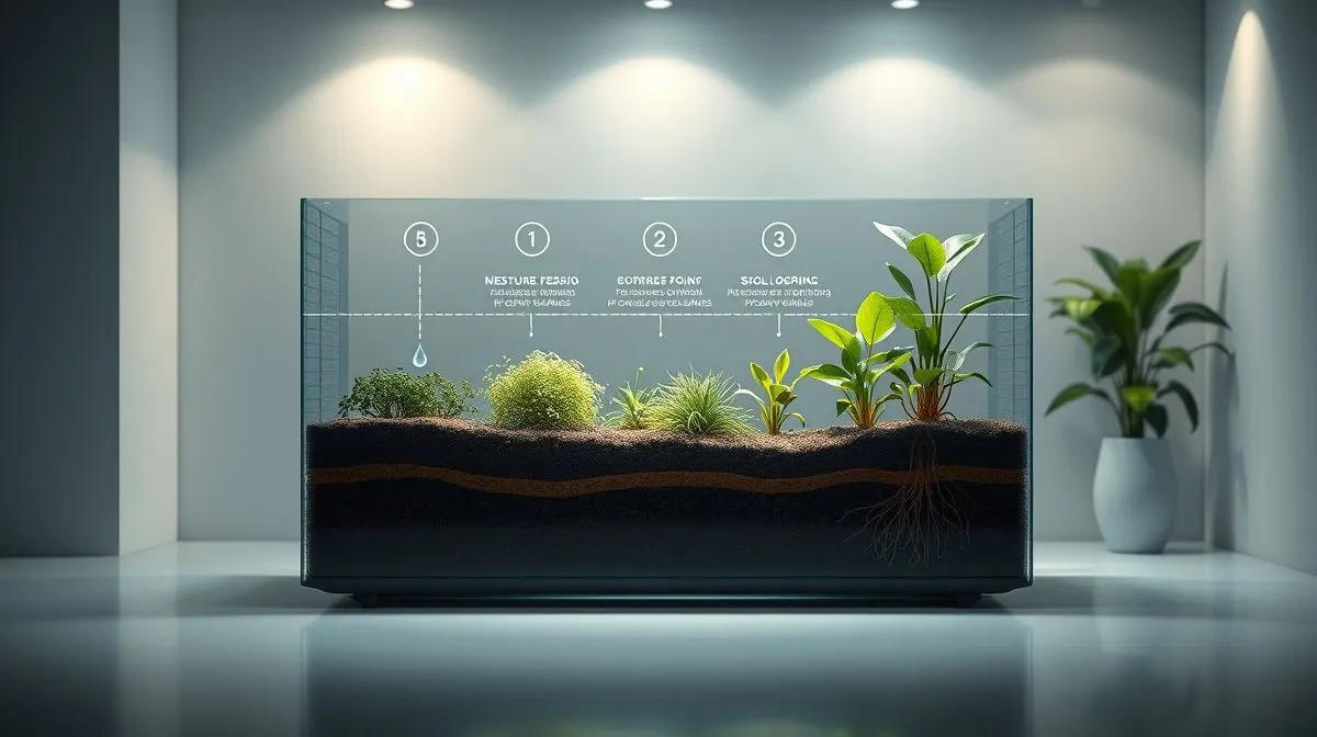 5 Passos Cruciais: Como Reverter Saturação de Solo em Terrários Fechados com Plantas Úmidas