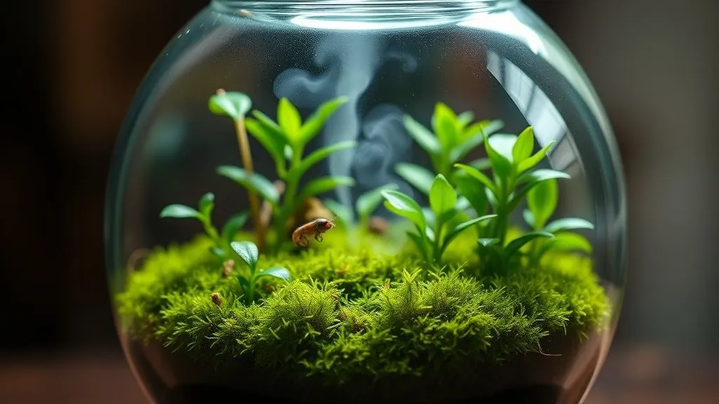 7 Passos Cruciais: Ecossistemas Naturais Duradouros em Terrários Fechados?