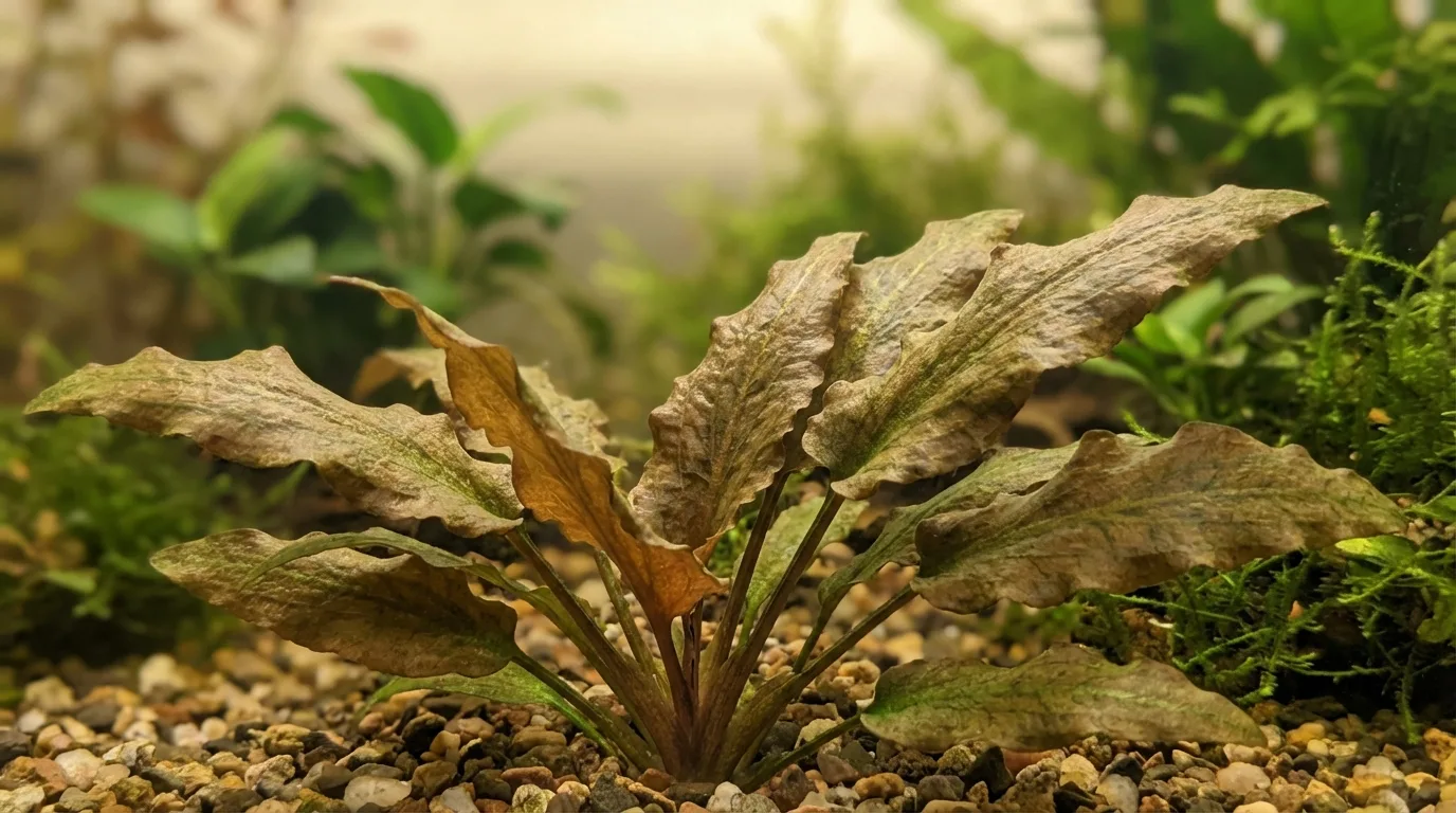 Cryptocoryne Derretendo? Guia Completo para Aquários Low-Tech