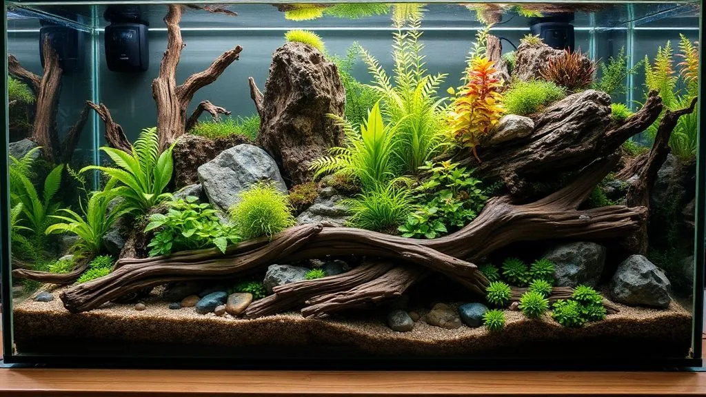 Layout Natural: 7 Táticas para Evitar que seu Aquário Plantado Pareça Falso