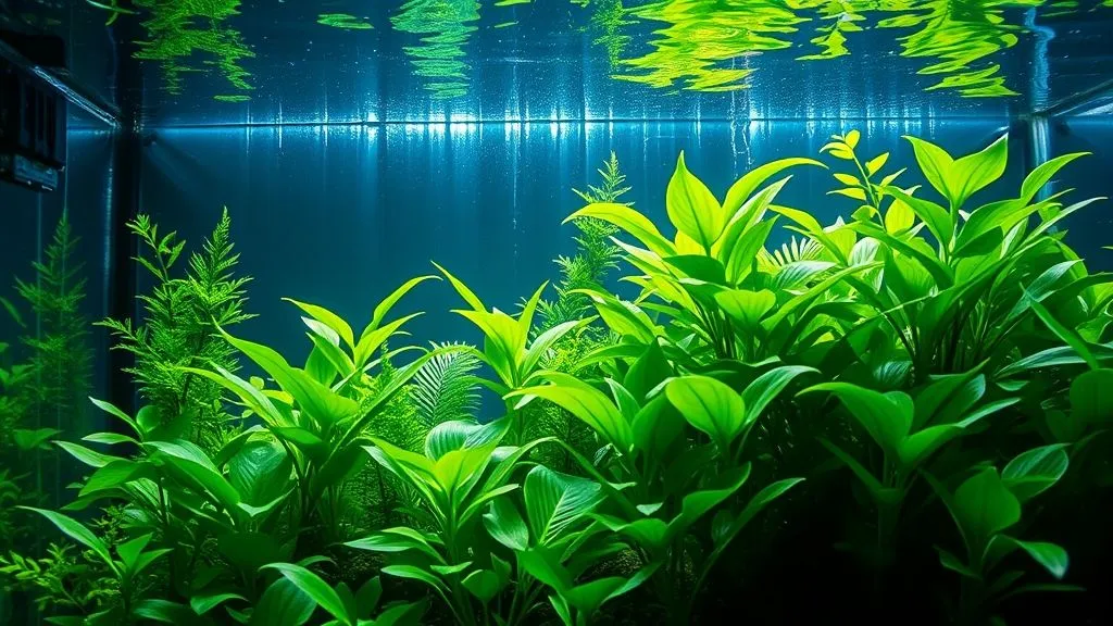 LED para Aquário Plantado: Qual Intensidade Evita Algas e Maximiza Plantas?