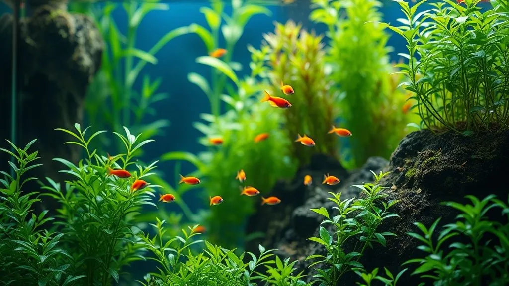 7 Peixes Que Não Destroem Suas Plantas Delicadas de Aquário Plantado