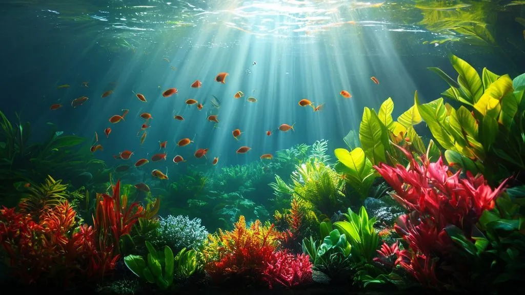 Softscape Aquático: 7 Estratégias para um Paisagismo Subaquático Vibrante