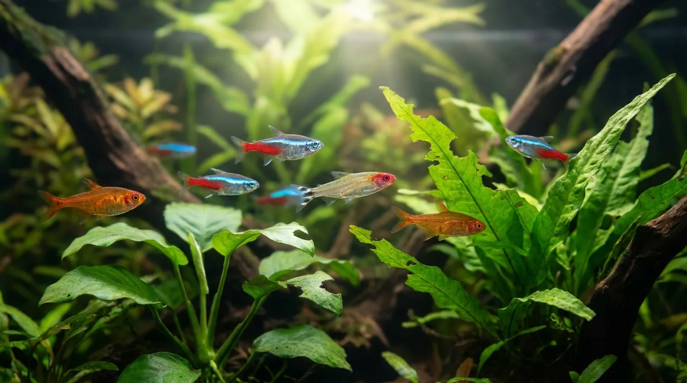 Tetras Roendo Plantas? Guia Completo Para Aquários Saudáveis